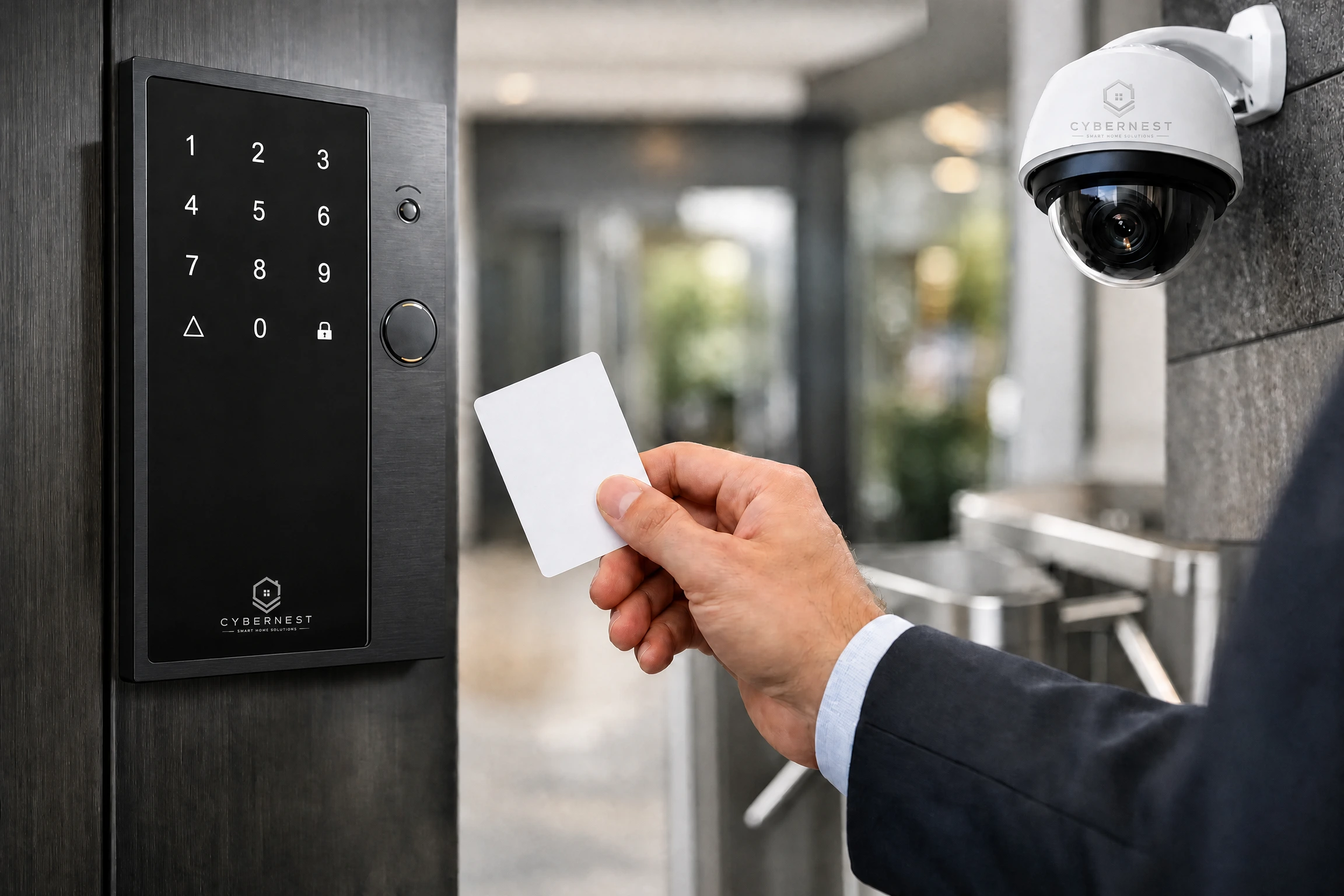 Security camera and access control