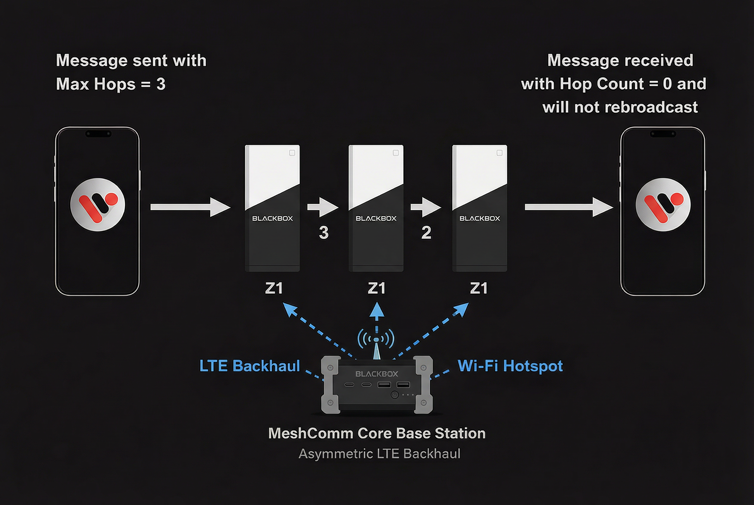 Mesh Network Diagram