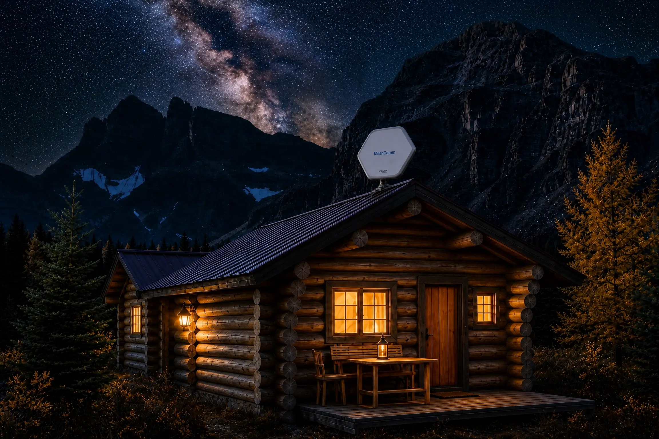 MeshComm remote communication network
